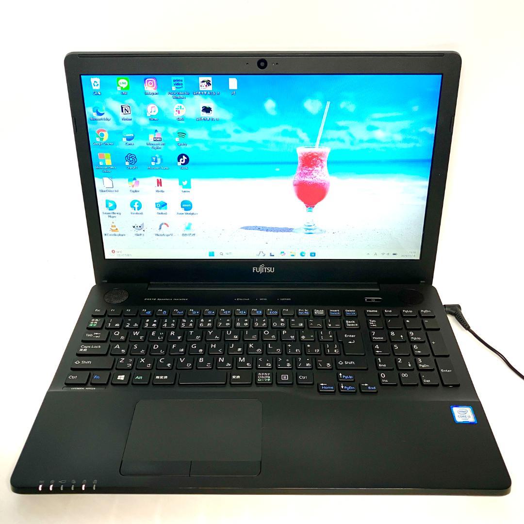 ブルーレイ対応⭕動作快適❗SSD 6世代CPU カメラ付 多機能 ノートパソコン