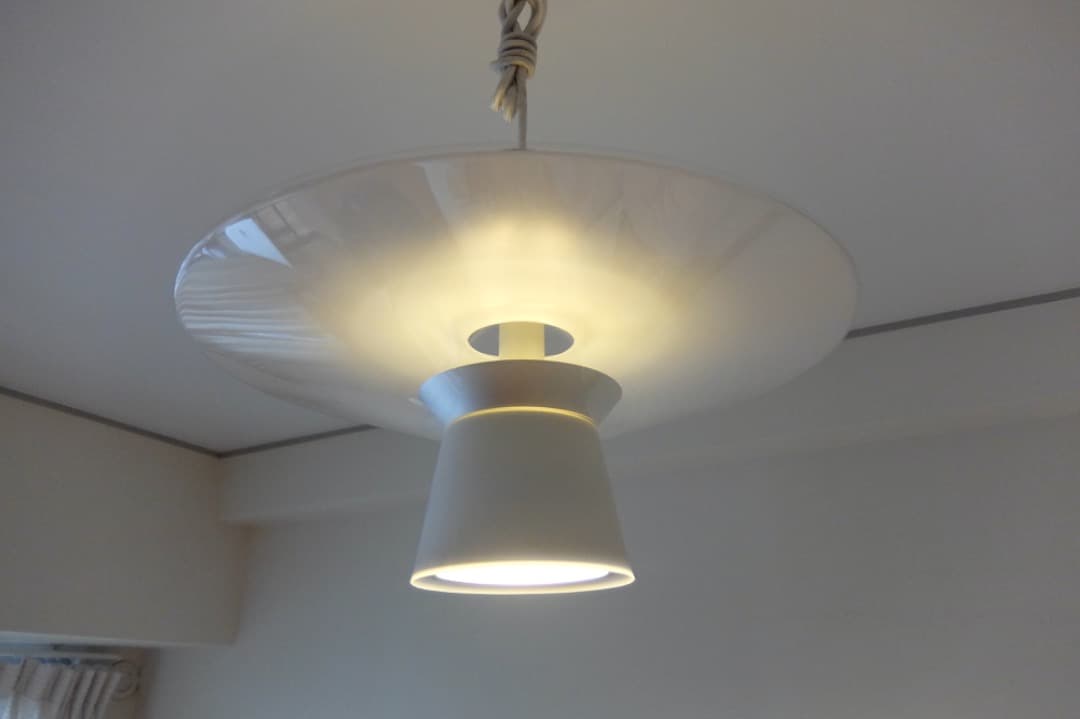 【美品】70’sナショナルクロック 掛時計 鮮烈レッドのラウンデッドレクタングル