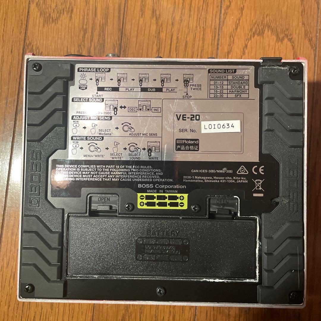 ギター BOSS VE-20 Vocal Performer