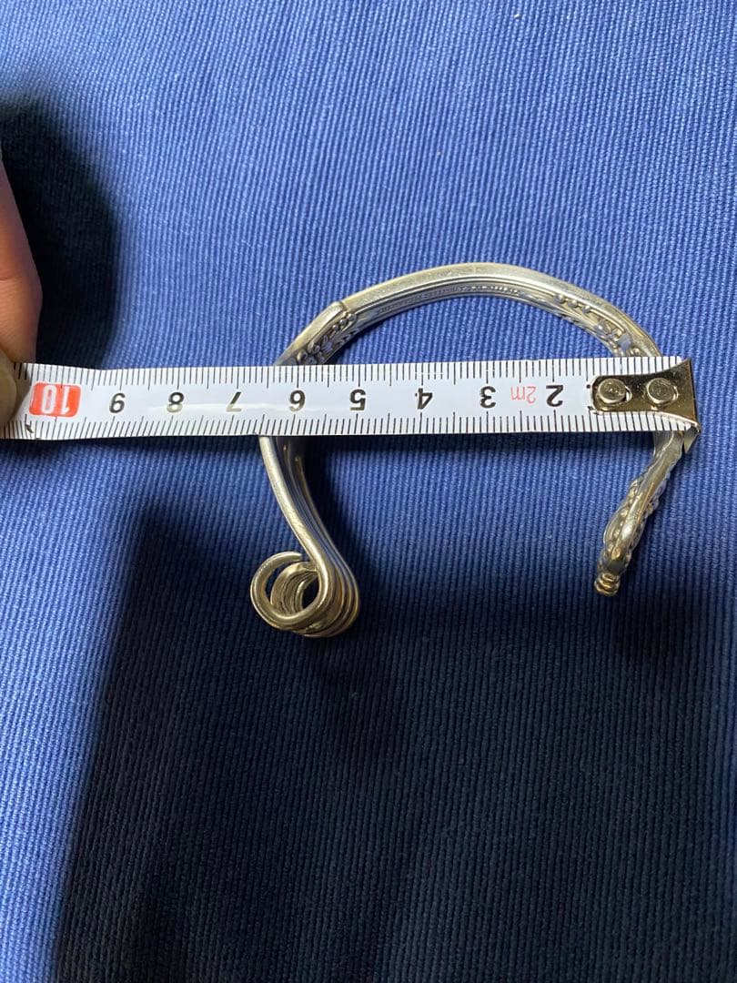 京都有名老舗店にて購入 ビンテージTiffanyスターリングシルバーバングル