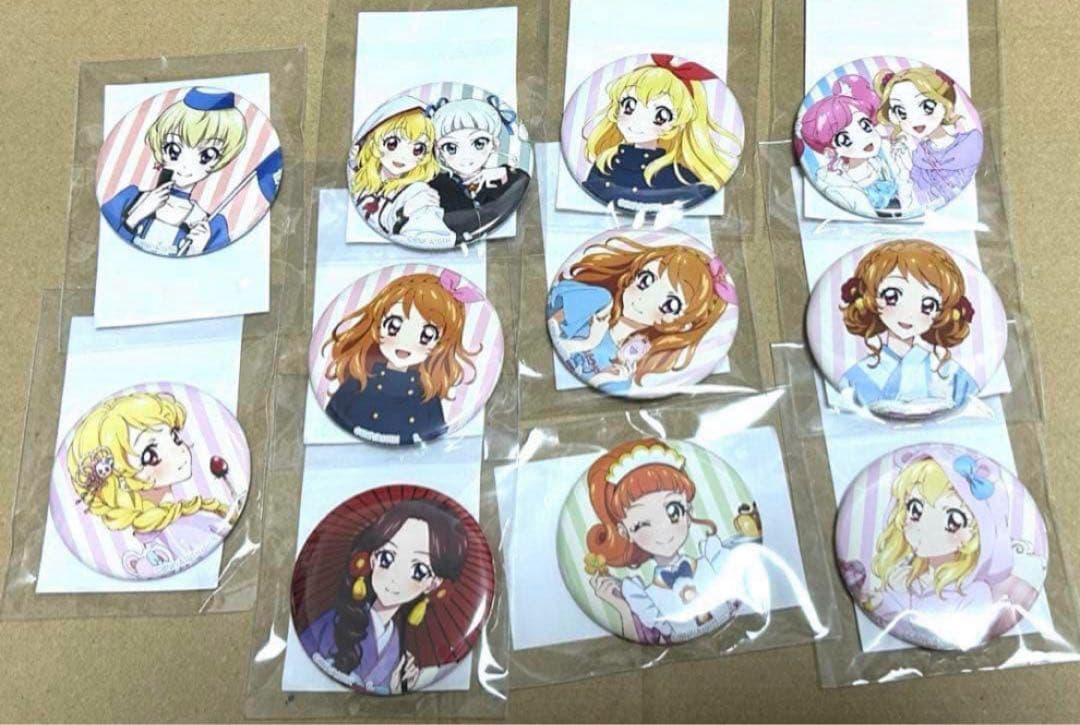 アイカツ! ハピクロ 缶バッジ スタイルコレクションvol.1 11種コンプ