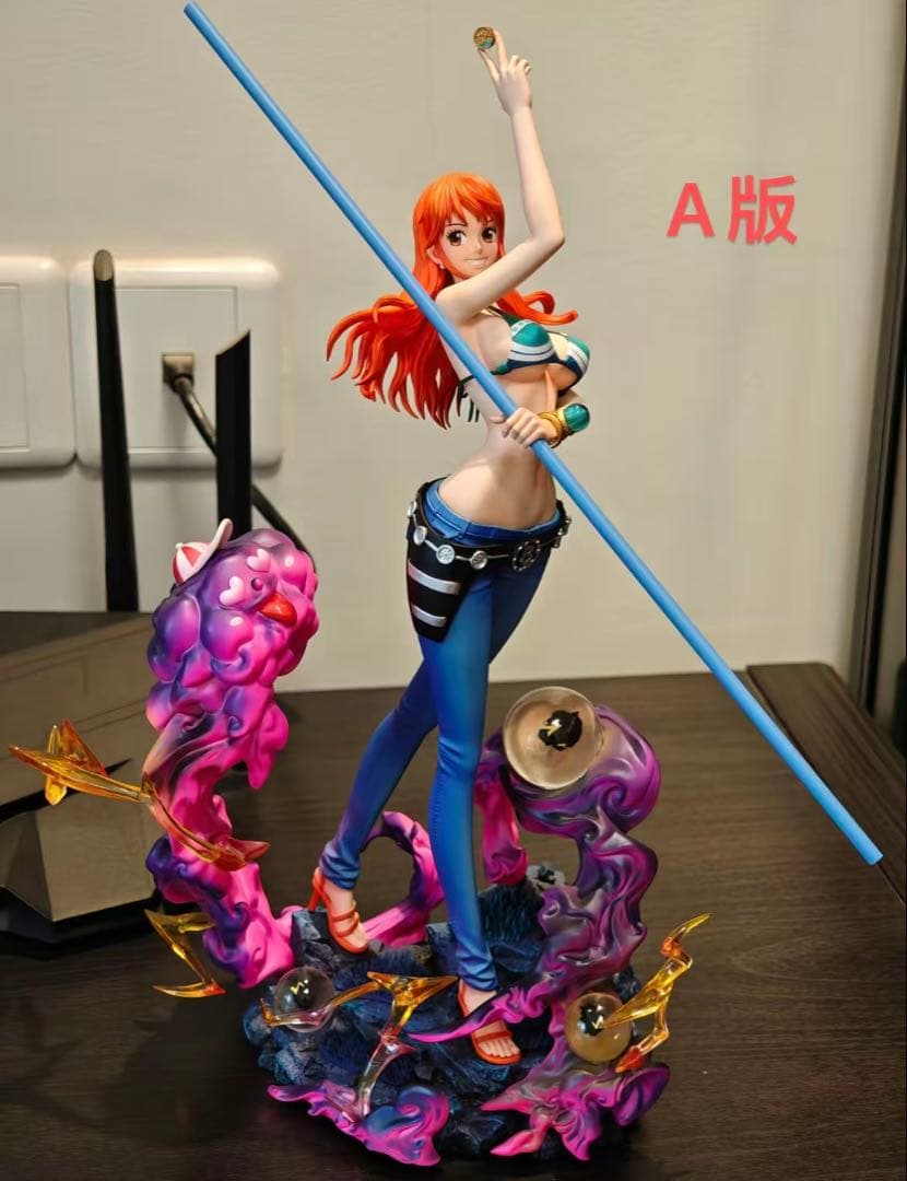 ワンピース ナミ ガレージキット ガレキ スタチューX④