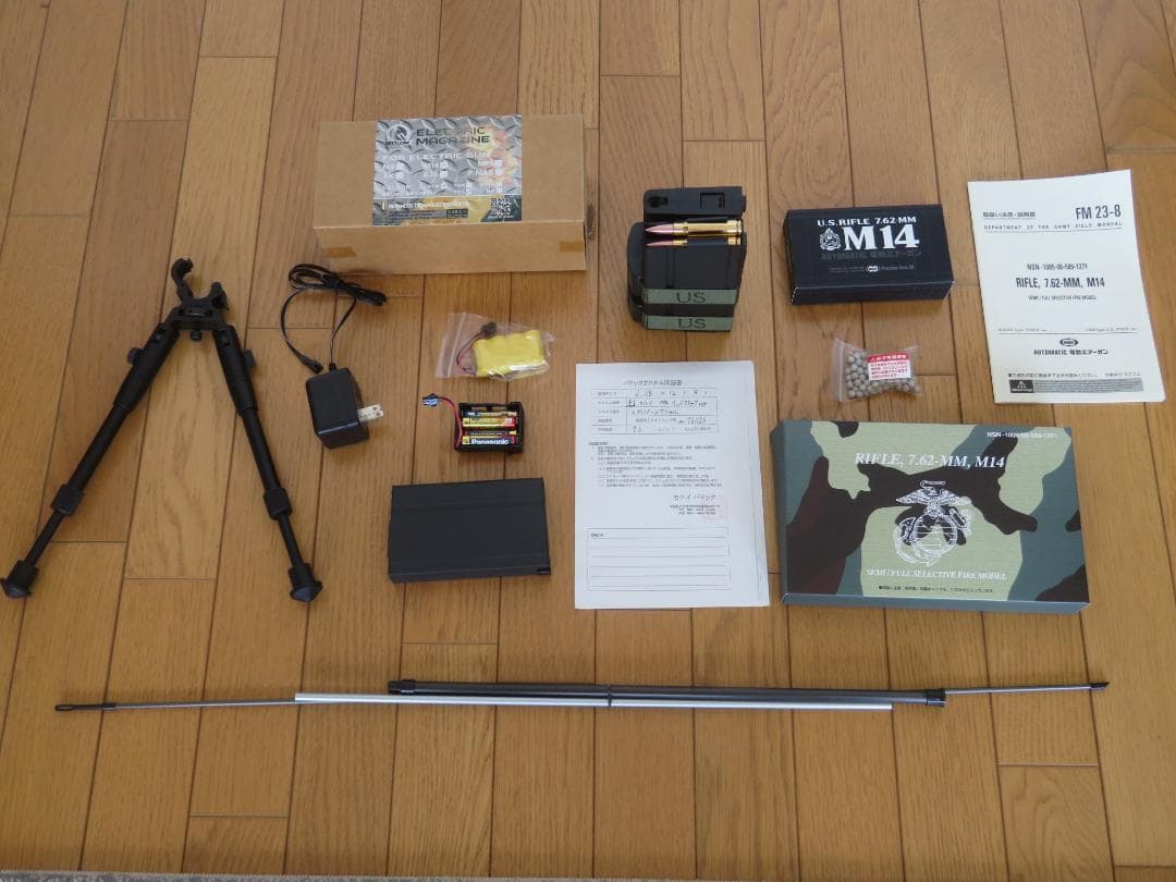 【スナイパーSPカスタム済】ほぼ未使用　東京マルイ　 M14ウッドストックVer