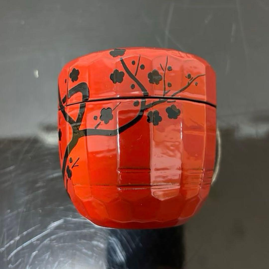 淡々斎好写梅月棗　茶道具懐石茶箱鵬雲斎坐忘斎淡々斎即中斎而妙斎棗水指茶碗香合茶杓