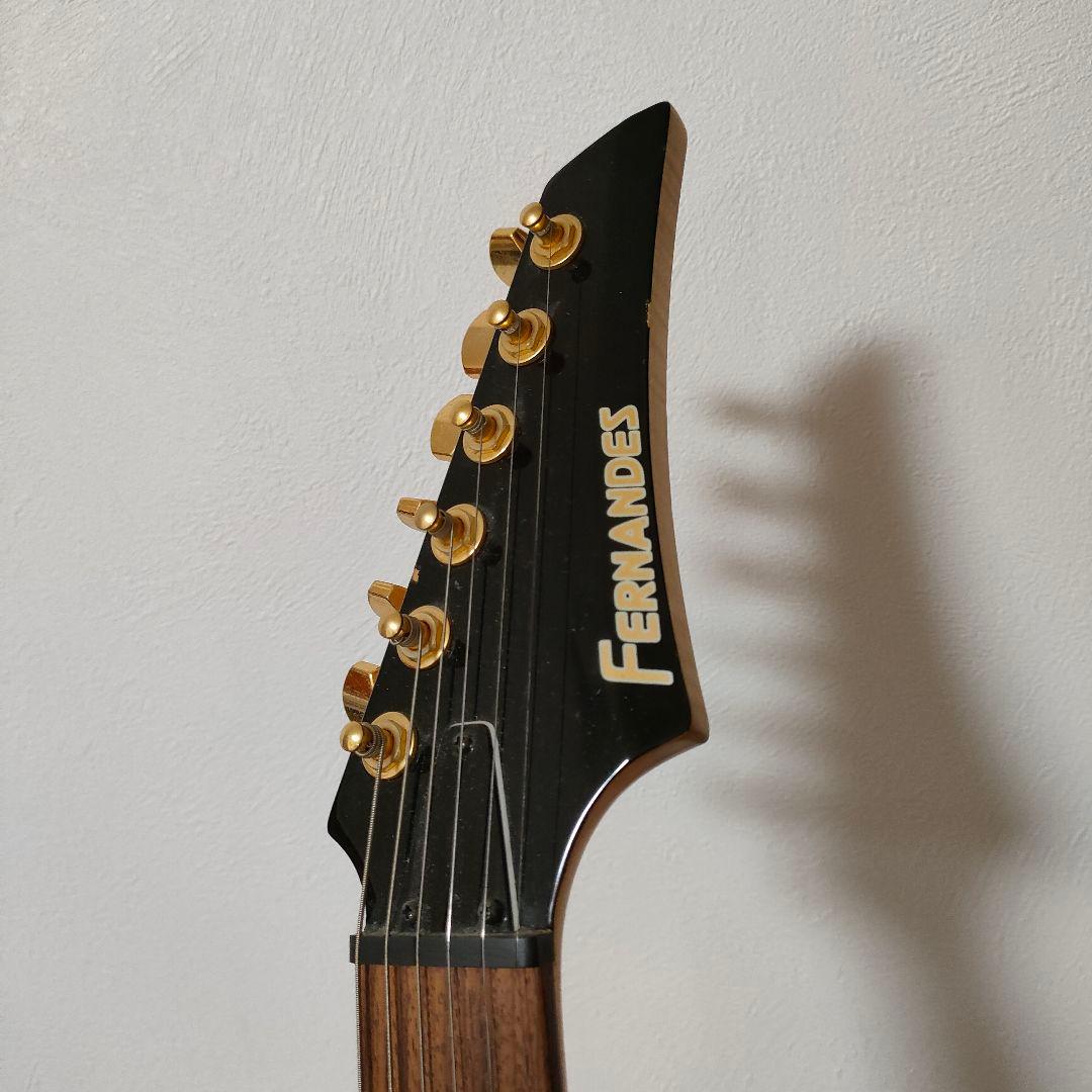 FERNANDES FGZ-420 キルテッド 杢目 ブルー