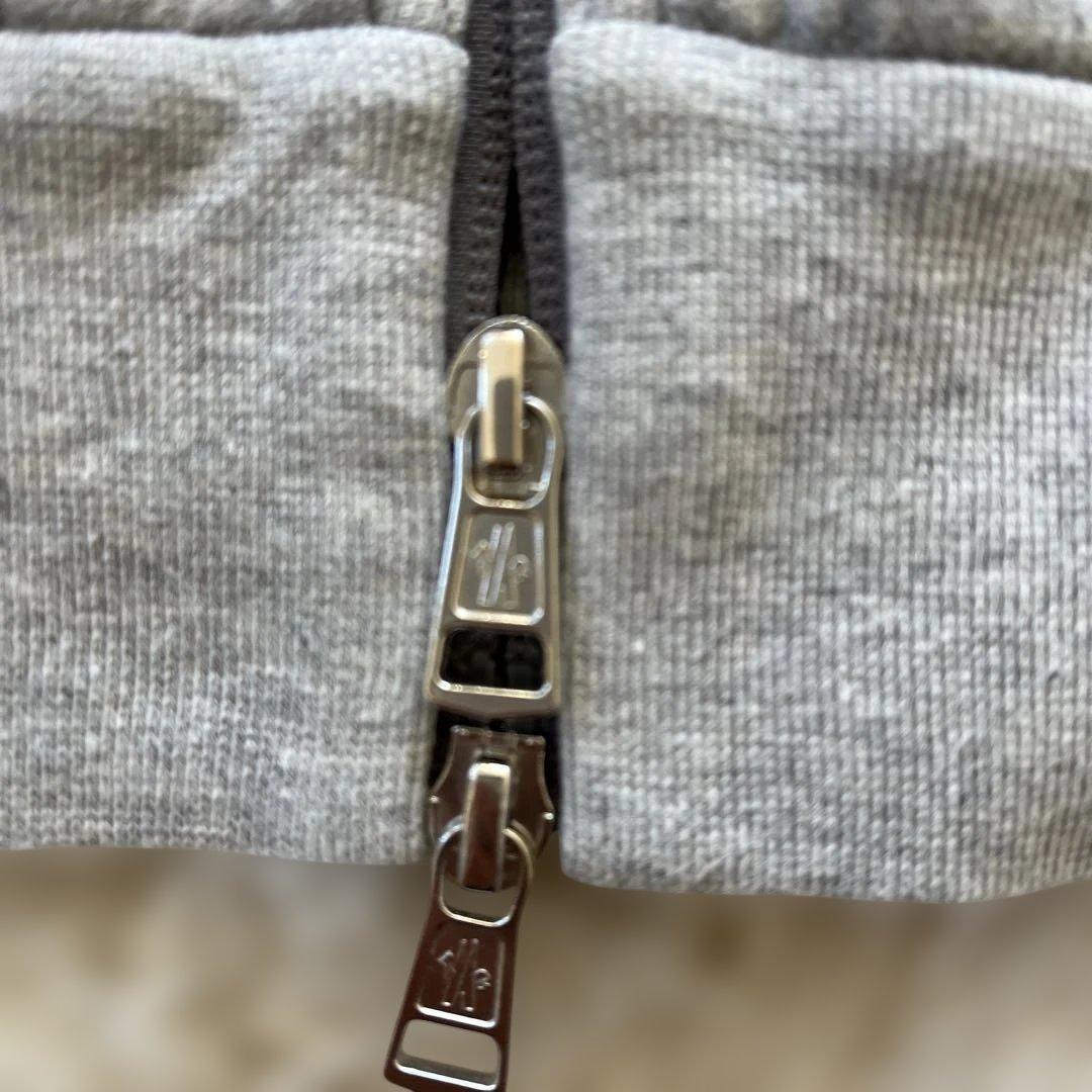 モンクレール　セットアップ　スウェット　正規品　パーカー　パンツ　グレー