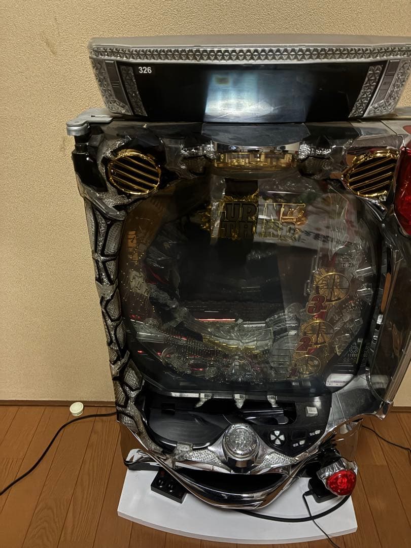 パチンコ実機　CR消されたルパン394ver オート機能付き　データランプ付き