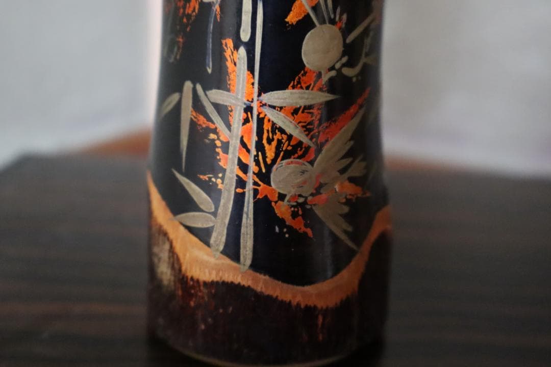 手描きの創作木製こけしセット