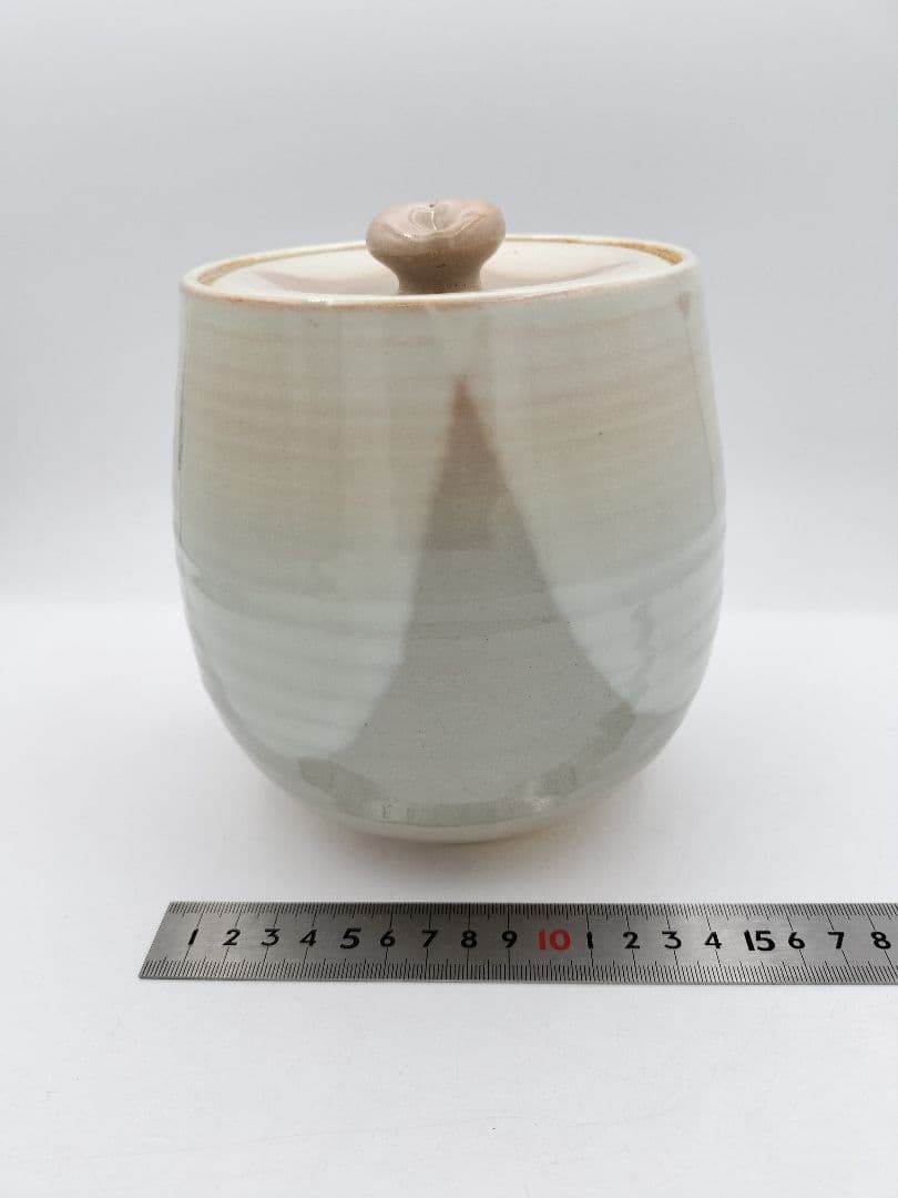 b928水指 朝日焼 14代(74代) 朝日豊斎 木箱 茶道具 古物