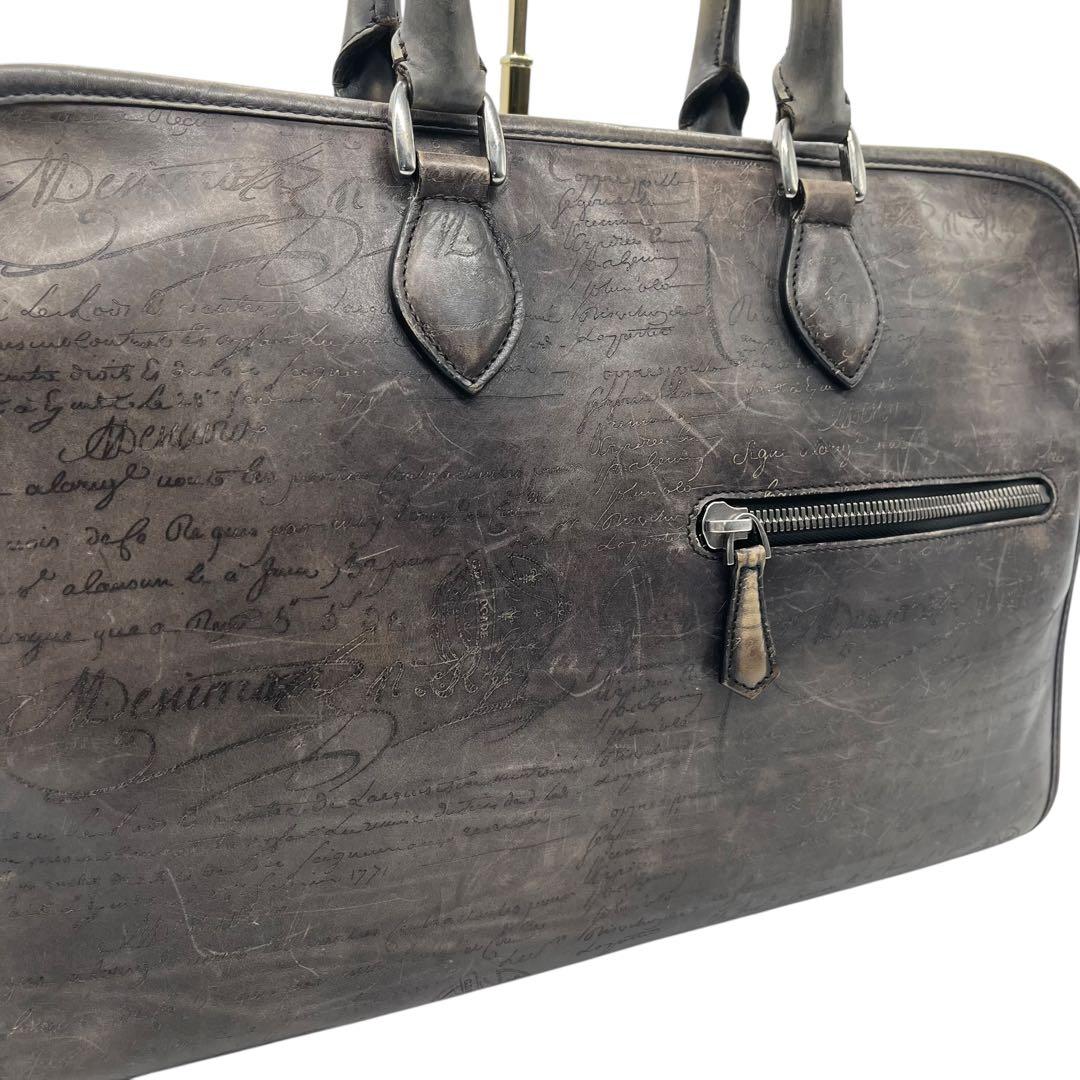 【美品】ベルルッティ カリグラフィ ビジネスバッグ 本革　ハンドバッグ　メンズ