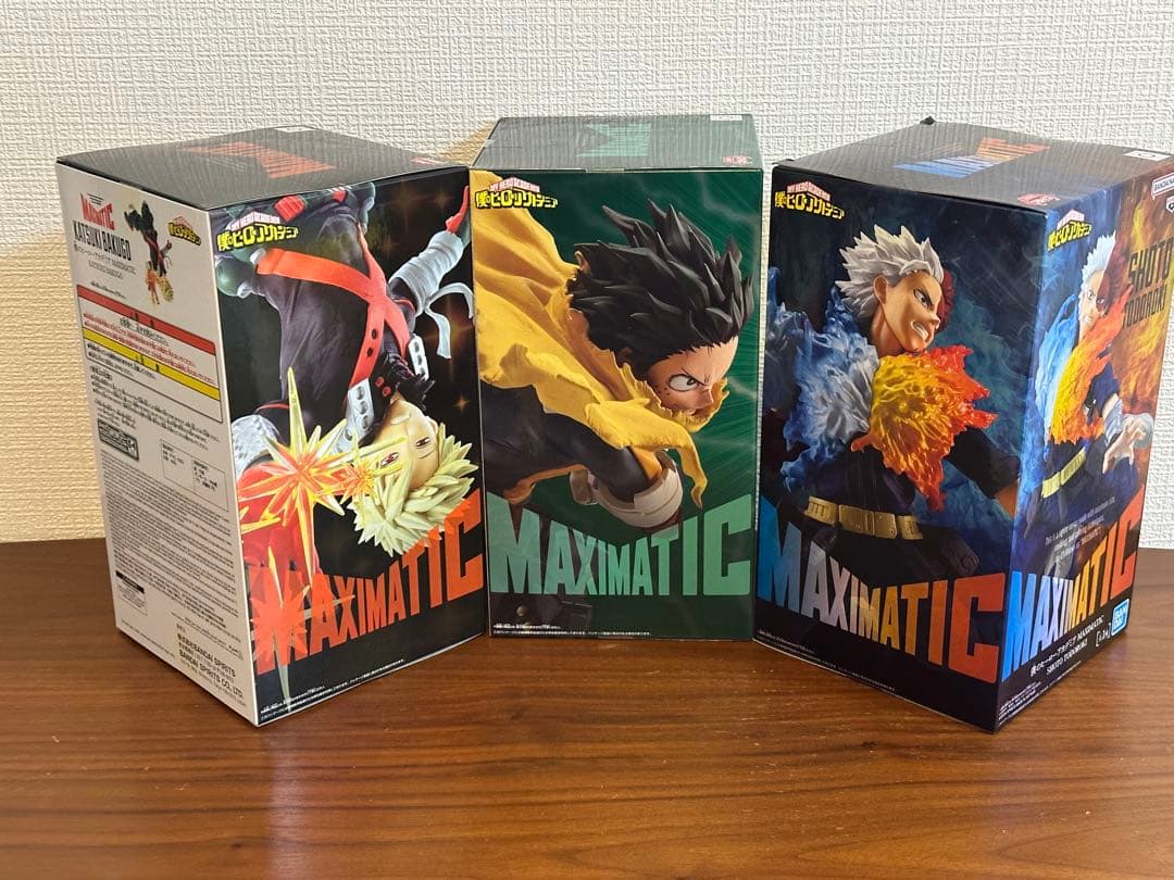 僕のヒーローアカデミア MAXIMATICシリーズ 爆豪勝己・緑谷出久・轟焦凍