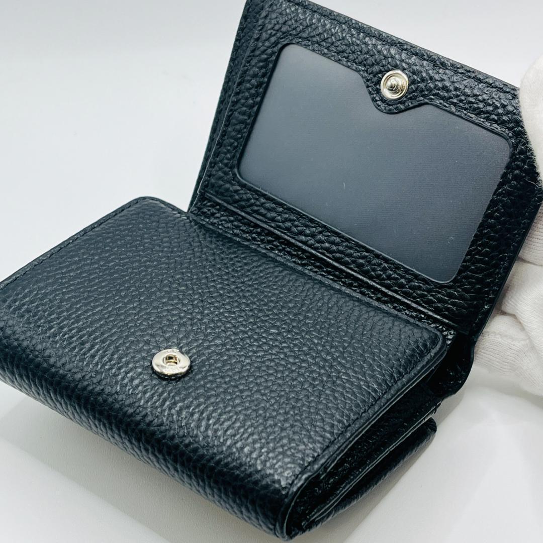 Vivienne Westwood 特価 黒がま口 定番 折財布 高級感 人気