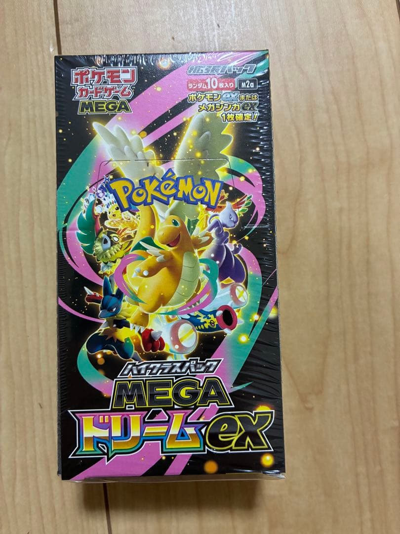 ポケモンカード MEGAドリームex 5BOX シュリンク付き