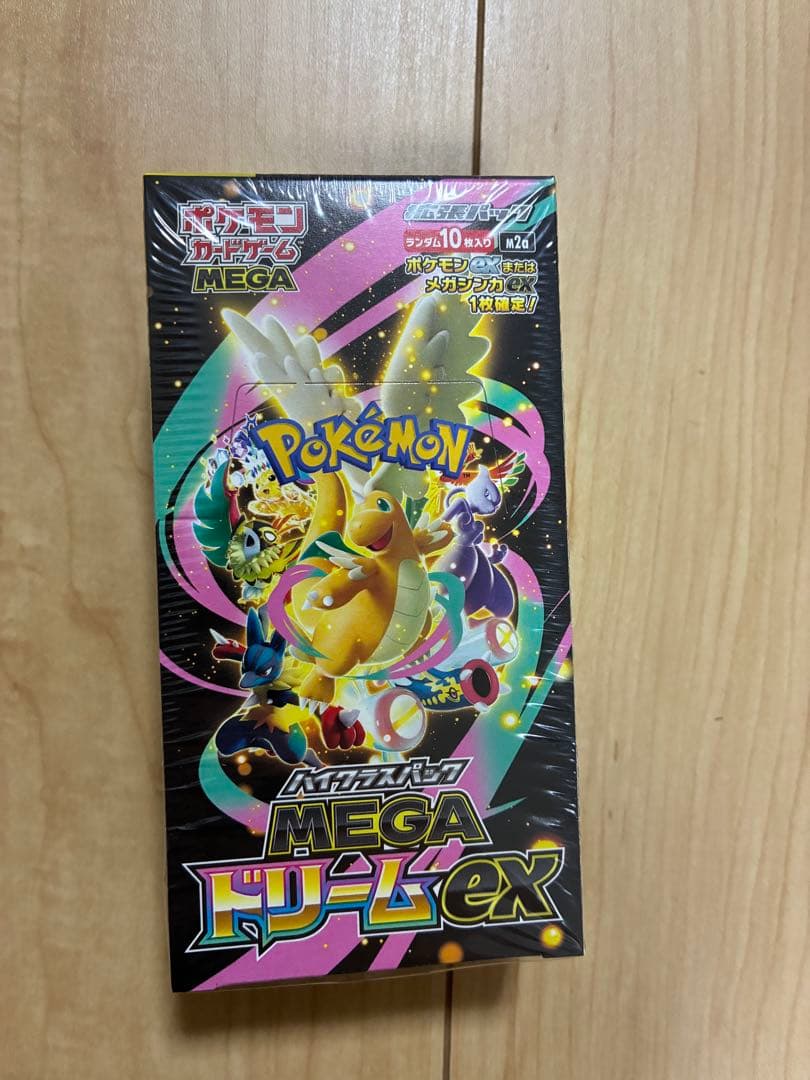 ポケモンカード MEGAドリームex 5BOX シュリンク付き