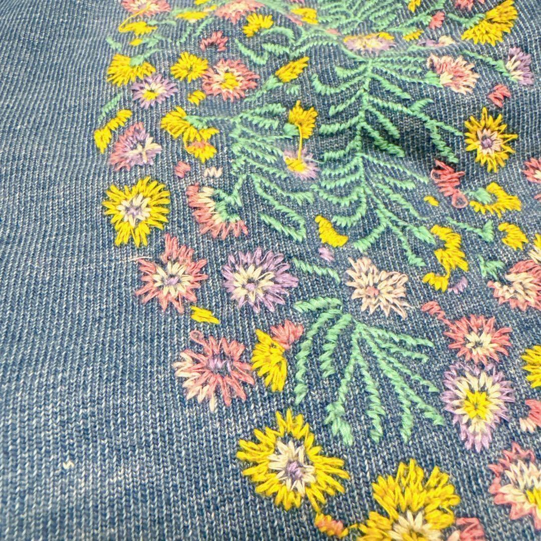 【名作】KAPITAL キャピタル エンブロイダリー 花柄刺繍 スウェットパンツ