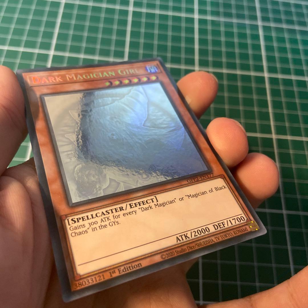 ブラックマジシャンガール ゴーストレア 英語 1st ホログラフィックレア