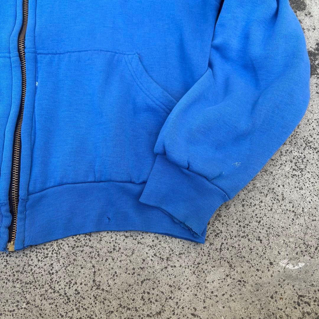 70s ジップパーカー　裏サーマル