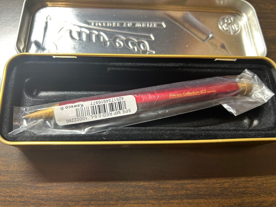 カヴェココレクション0.5 レッドシャープペンシル