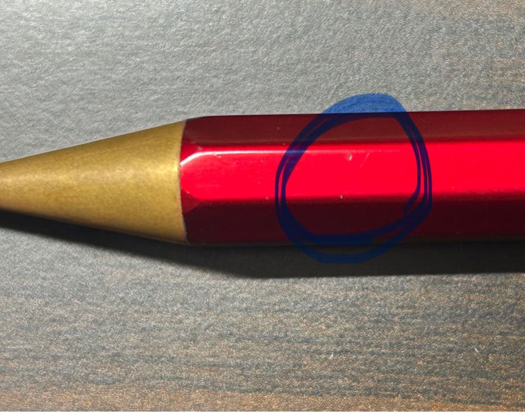 カヴェココレクション0.5 レッドシャープペンシル