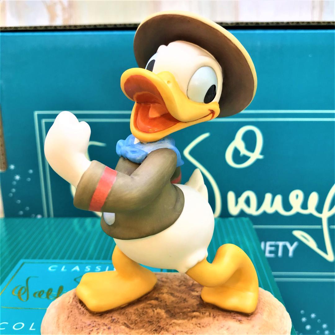 レア★WDCC ドナルドの少年団長 ドナルドダック 陶器製フィギュア