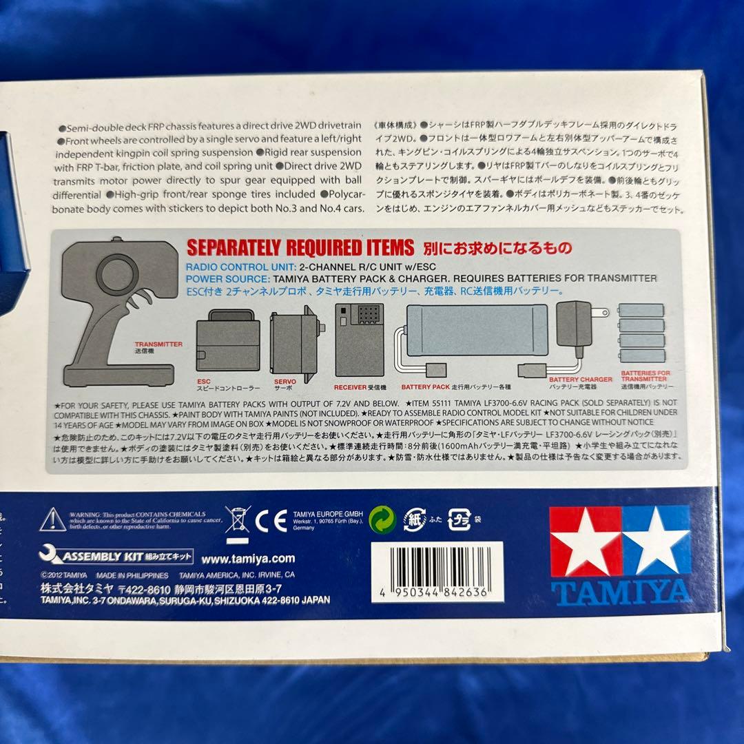 タミヤ 1/10 RCC タイレル P34 モナコGP スポンジタイヤ仕様