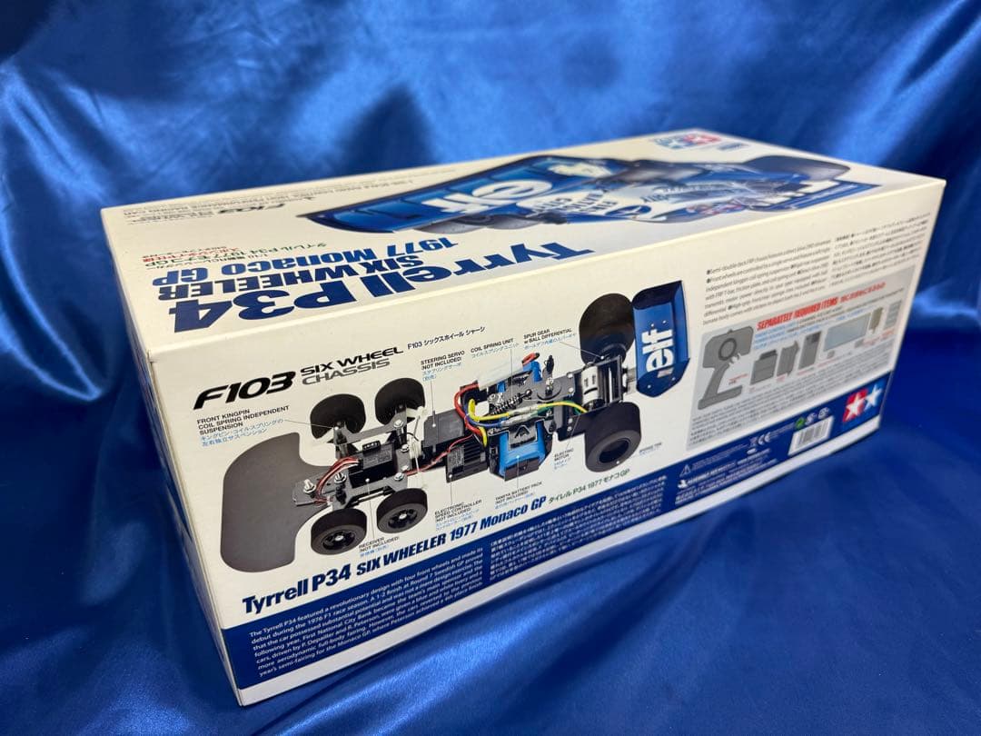 タミヤ 1/10 RCC タイレル P34 モナコGP スポンジタイヤ仕様