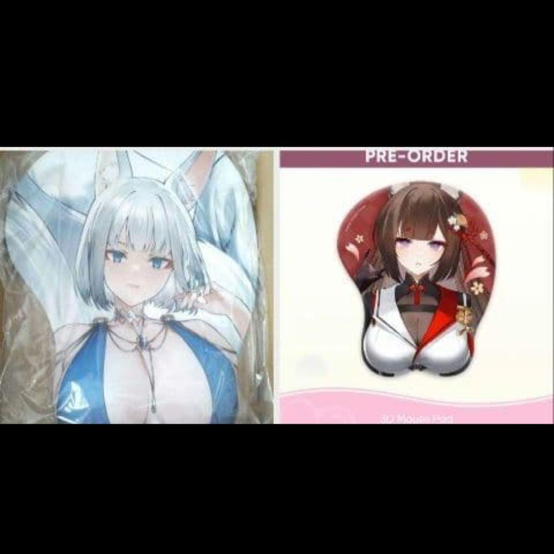 アズールレーン　天城　加賀　おっぱいマウスパッド
