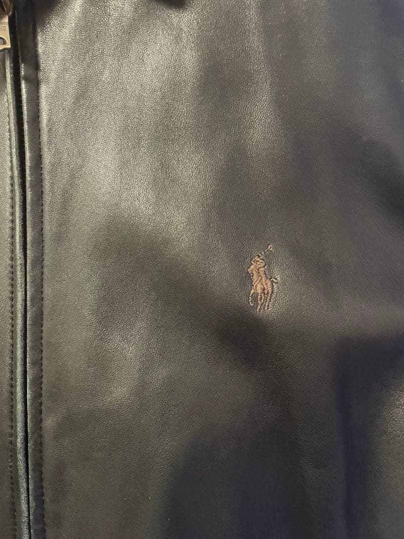 【最終値下中】ラルフローレン　革ジャケット　ブラウン