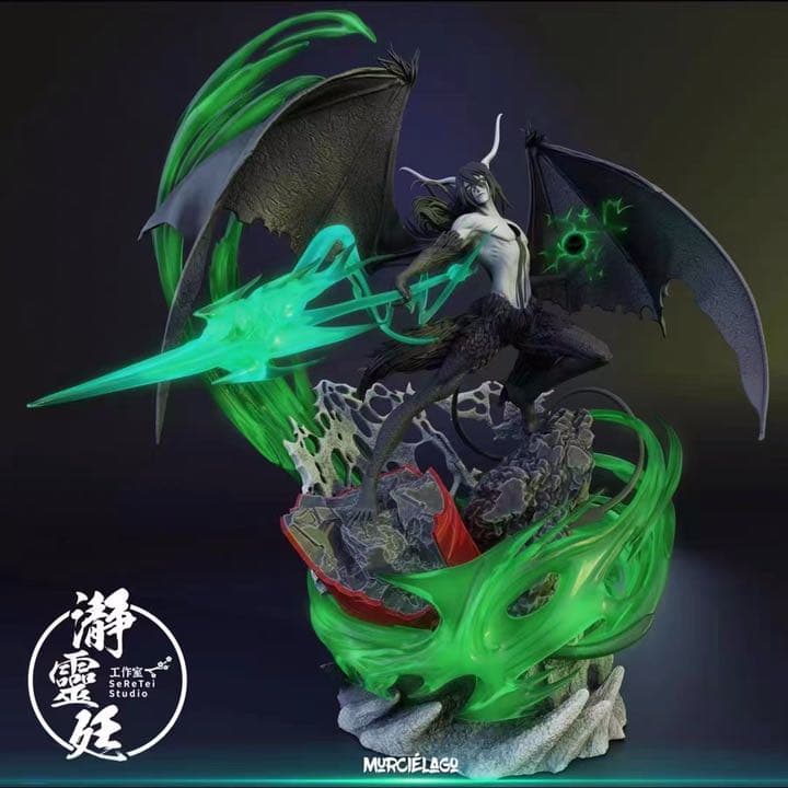 BLEACH 黒衣少年図 ウルキオラ ガレージキット ガレキ スタチュー⑧