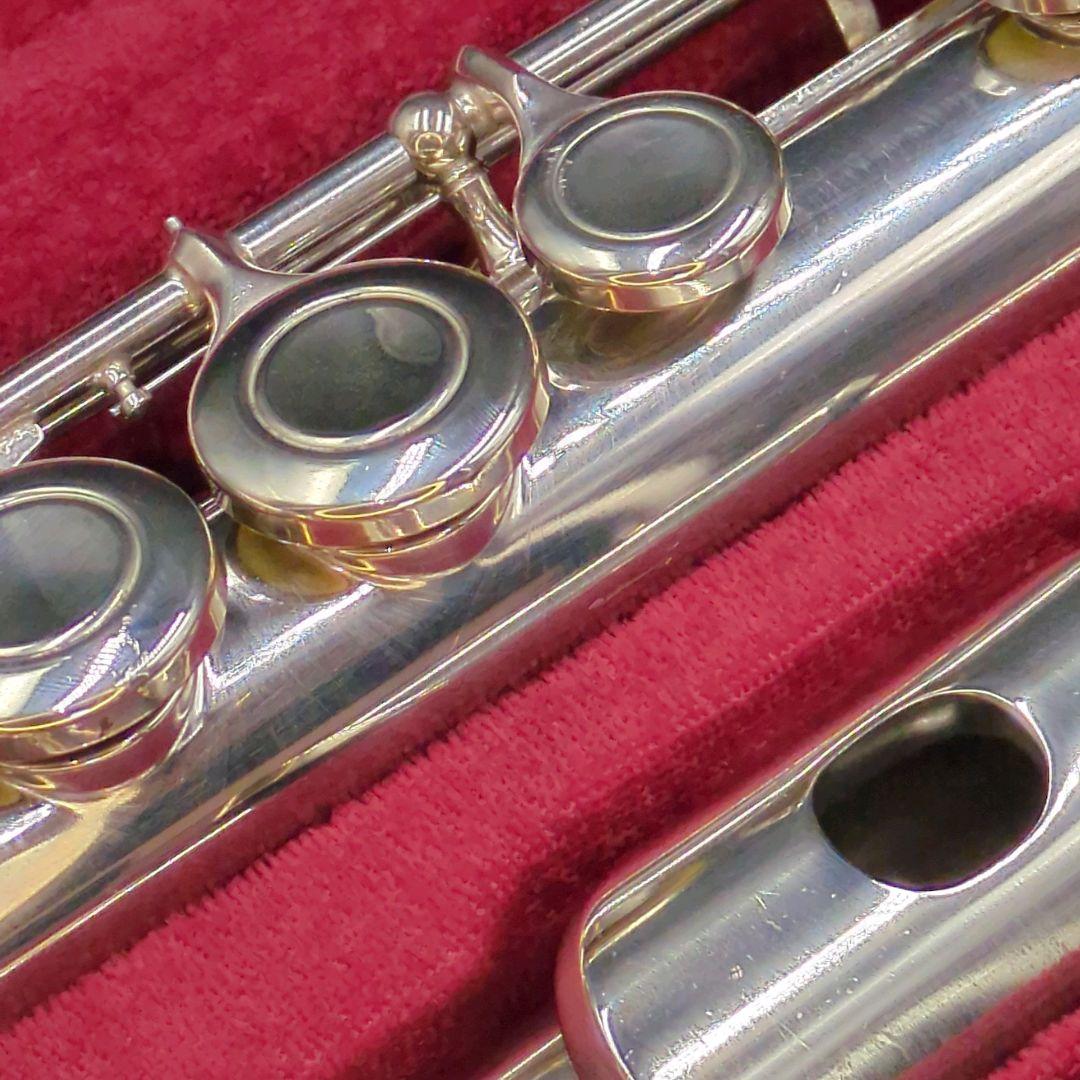 フルート　調整済　ヤマハYFL211S（Eメカ、銀メッキ仕様）