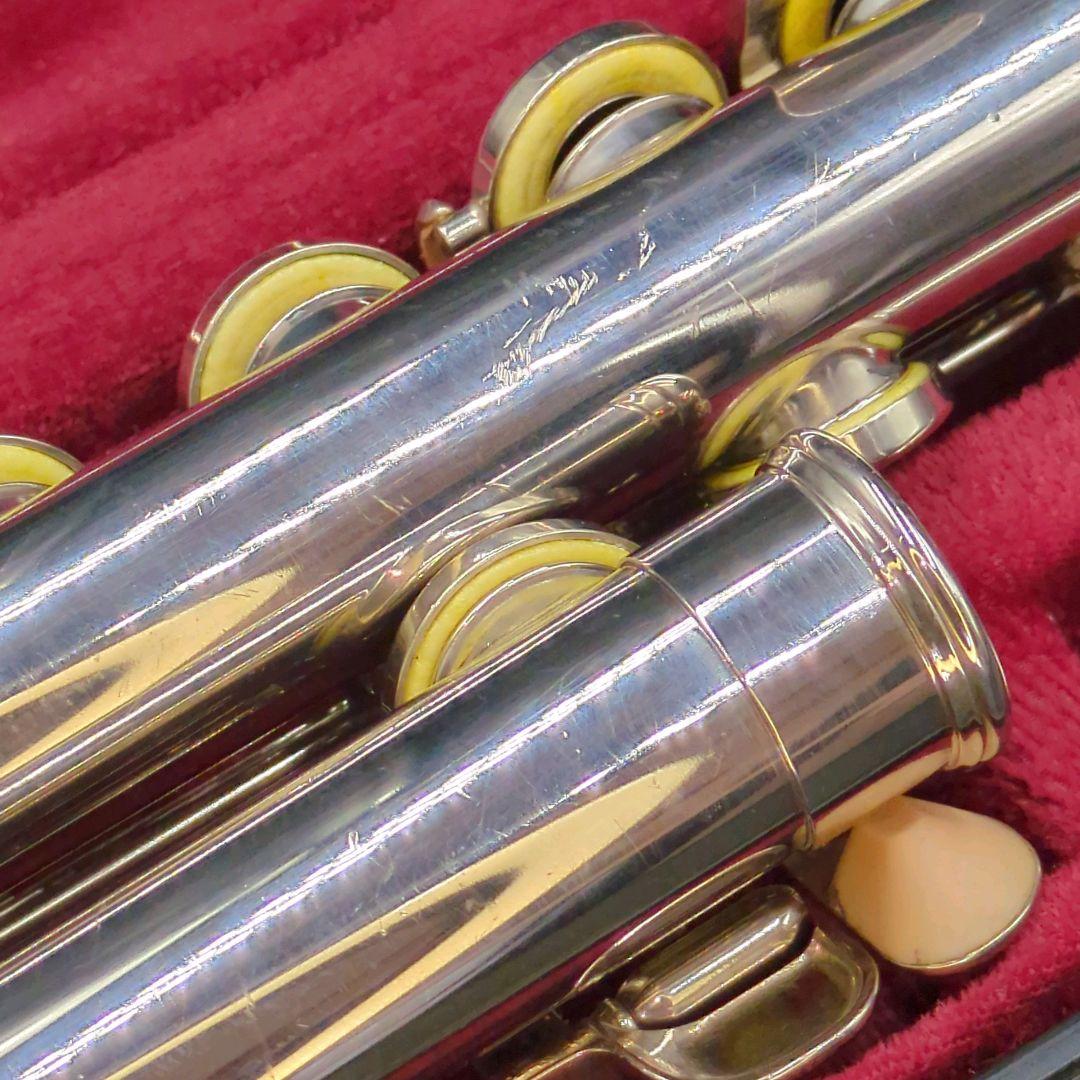 フルート　調整済　ヤマハYFL211S（Eメカ、銀メッキ仕様）