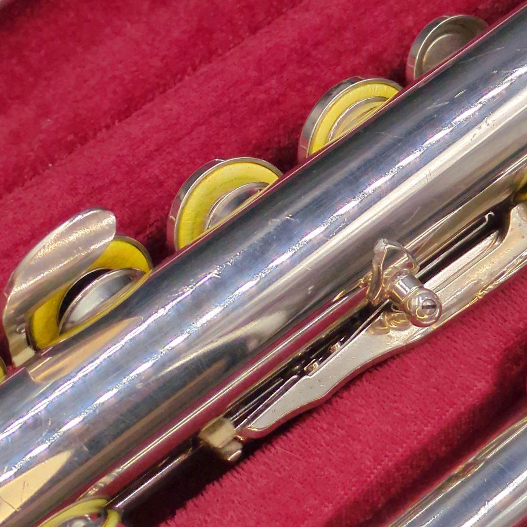 フルート　調整済　ヤマハYFL211S（Eメカ、銀メッキ仕様）