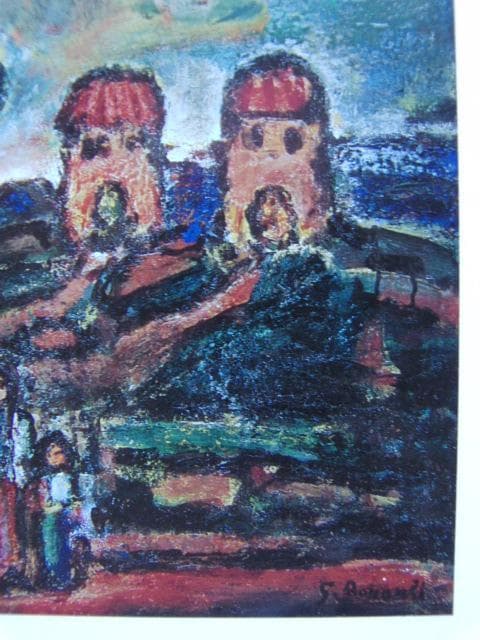 ジョルジュ・ルオー、秋（ナザレ）、希少な画集より、状態良好