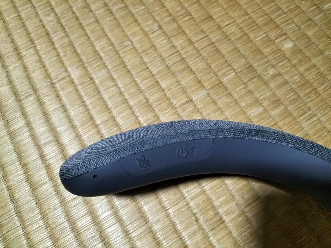 SONY ネックスピーカー グレー USBケーブル付き