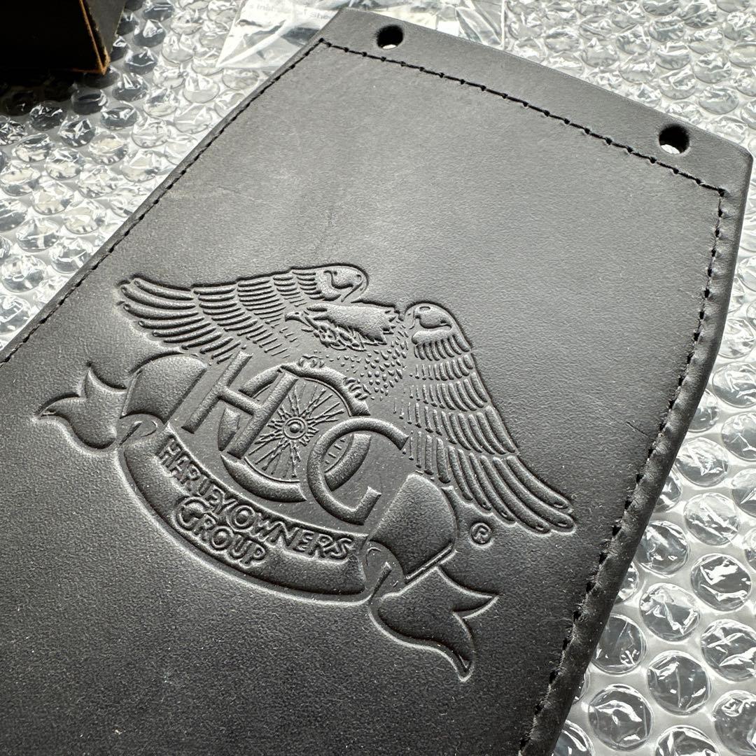 新品　ハーレー純正　タンクパネル　レザー　ソフテイル　ダイナ　ロゴ