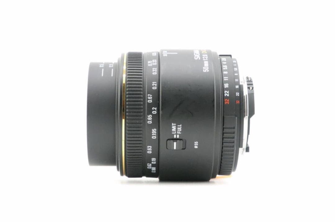 【美品】シグマ SIGMA MACRO 50mm F2.8 DG EX ニコン