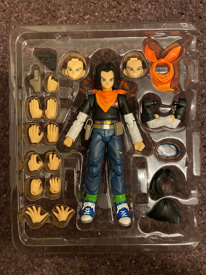 【中古品】S.H.Figuarts ドラゴンボールZ 人造人間 17号 18号