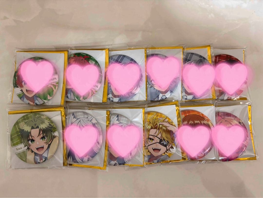 カラフルピーチ 缶バッチ