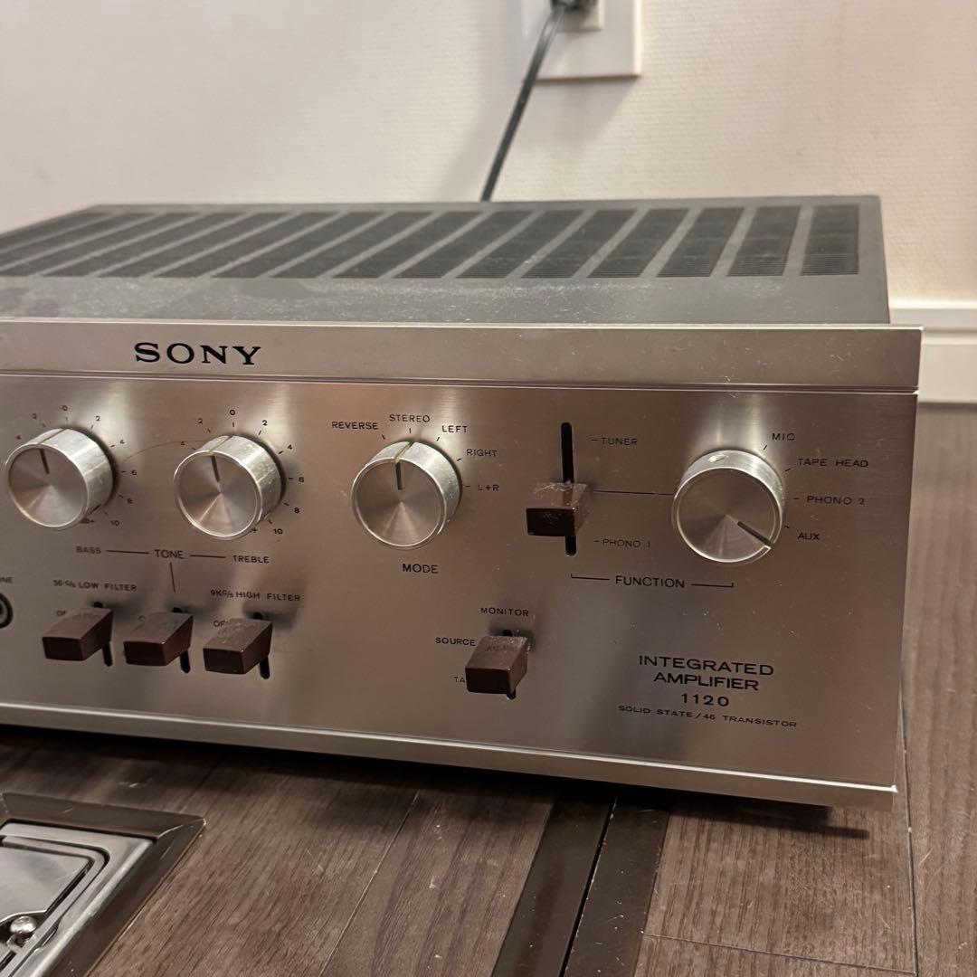 インテグレーテッドアンプ SONY TA-1120A プリメイン ソニー 名機