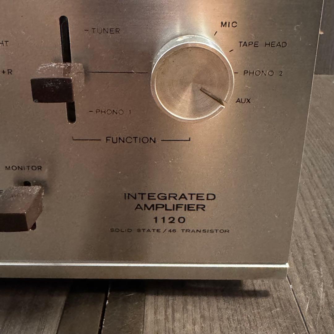 インテグレーテッドアンプ SONY TA-1120A プリメイン ソニー 名機