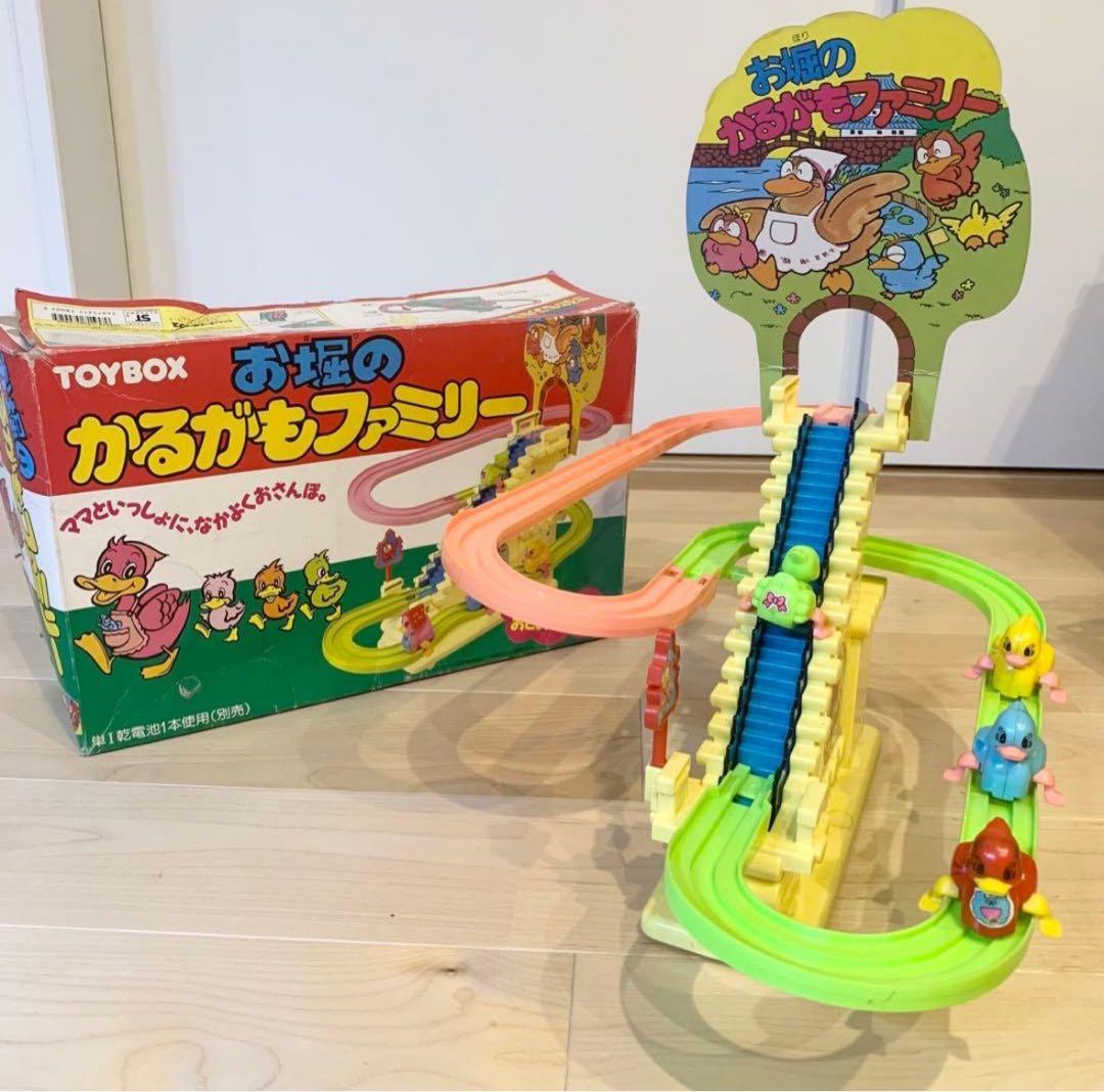 TOYBOX トイボックス お堀のかるがもファミリー レア希少 昭和レトロ当時物