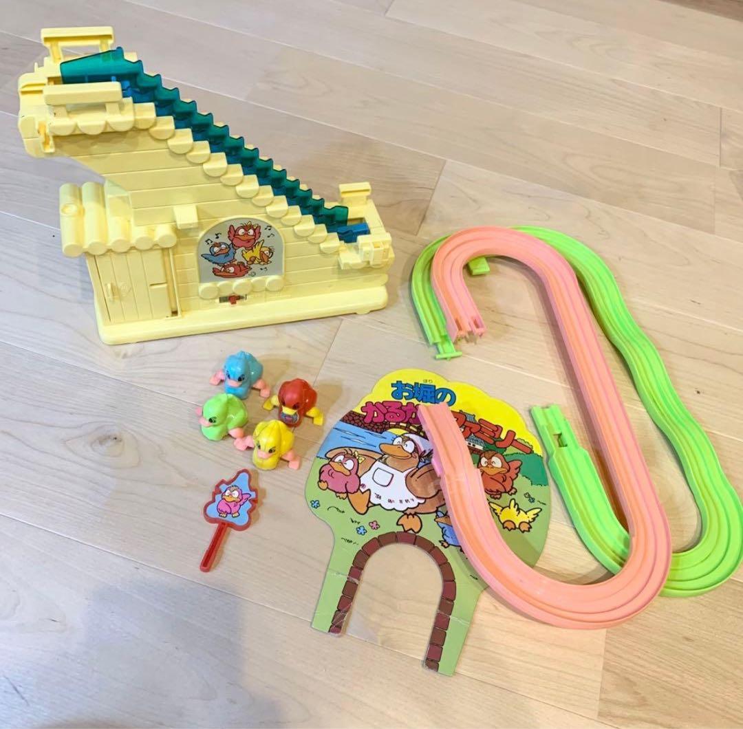 TOYBOX トイボックス お堀のかるがもファミリー レア希少 昭和レトロ当時物