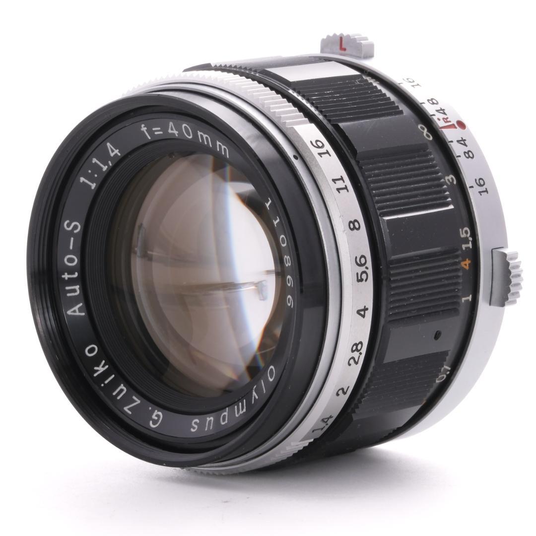 フィルムカメラ Olympus G.Zuiko Auto-S 40mm F1.4