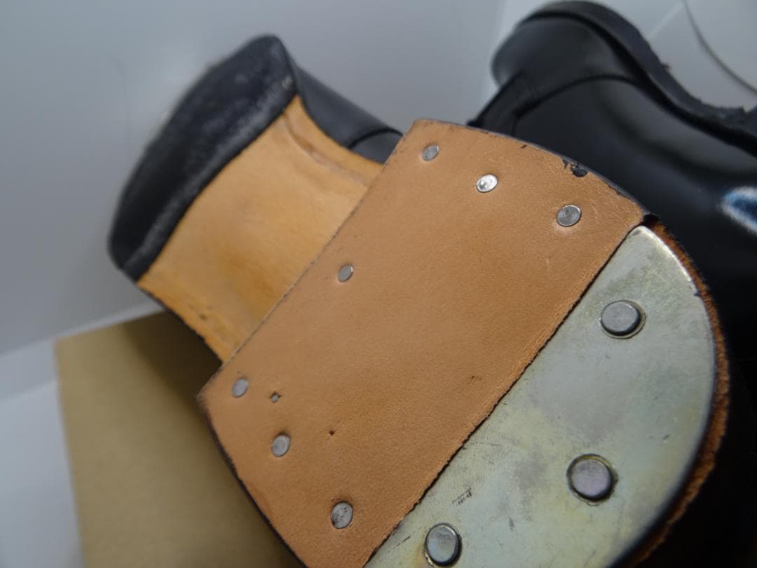 M*n様 新品チェコ軍オフィサーサービスシューズポストマンシューズ29.0cm黒