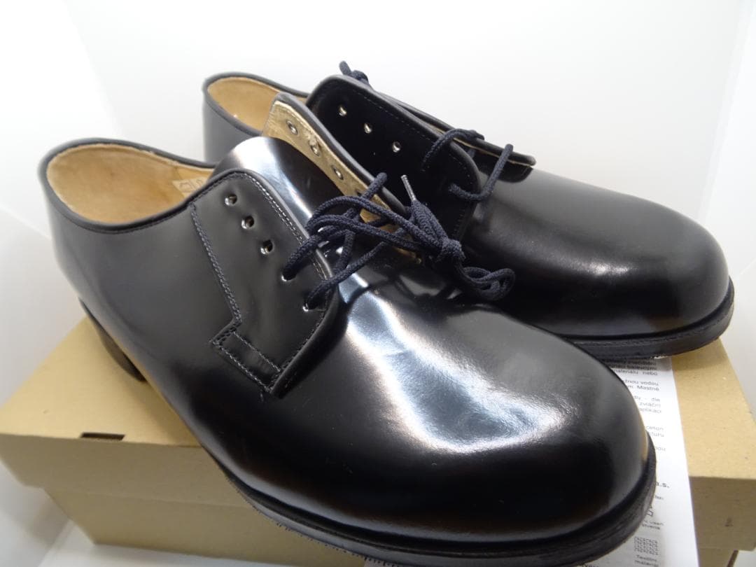 M*n様 新品チェコ軍オフィサーサービスシューズポストマンシューズ29.0cm黒