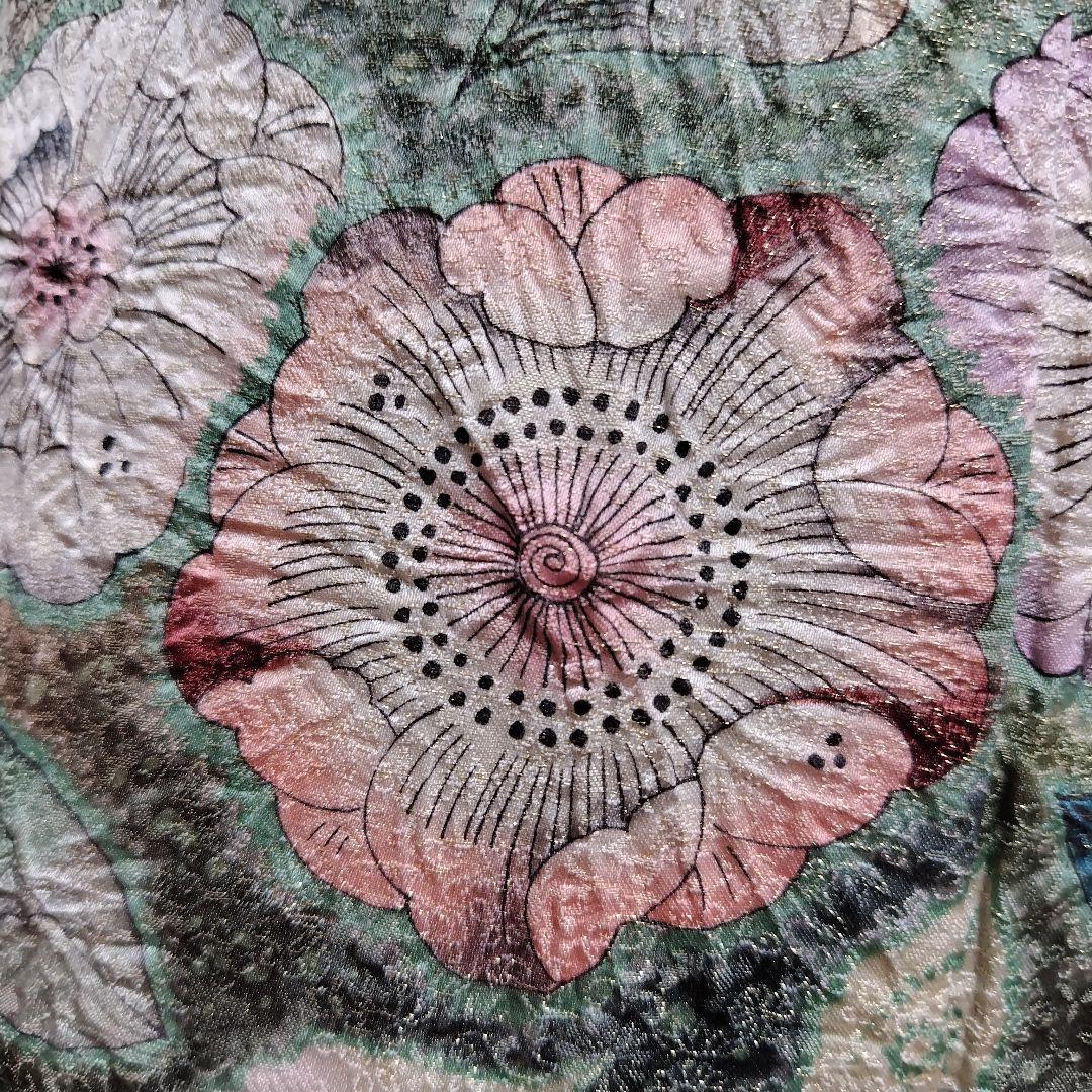 お直し無料！振袖フルセット(8点)・辻ヶ花・辻が花・絞り・作家物・翠山工房・落款