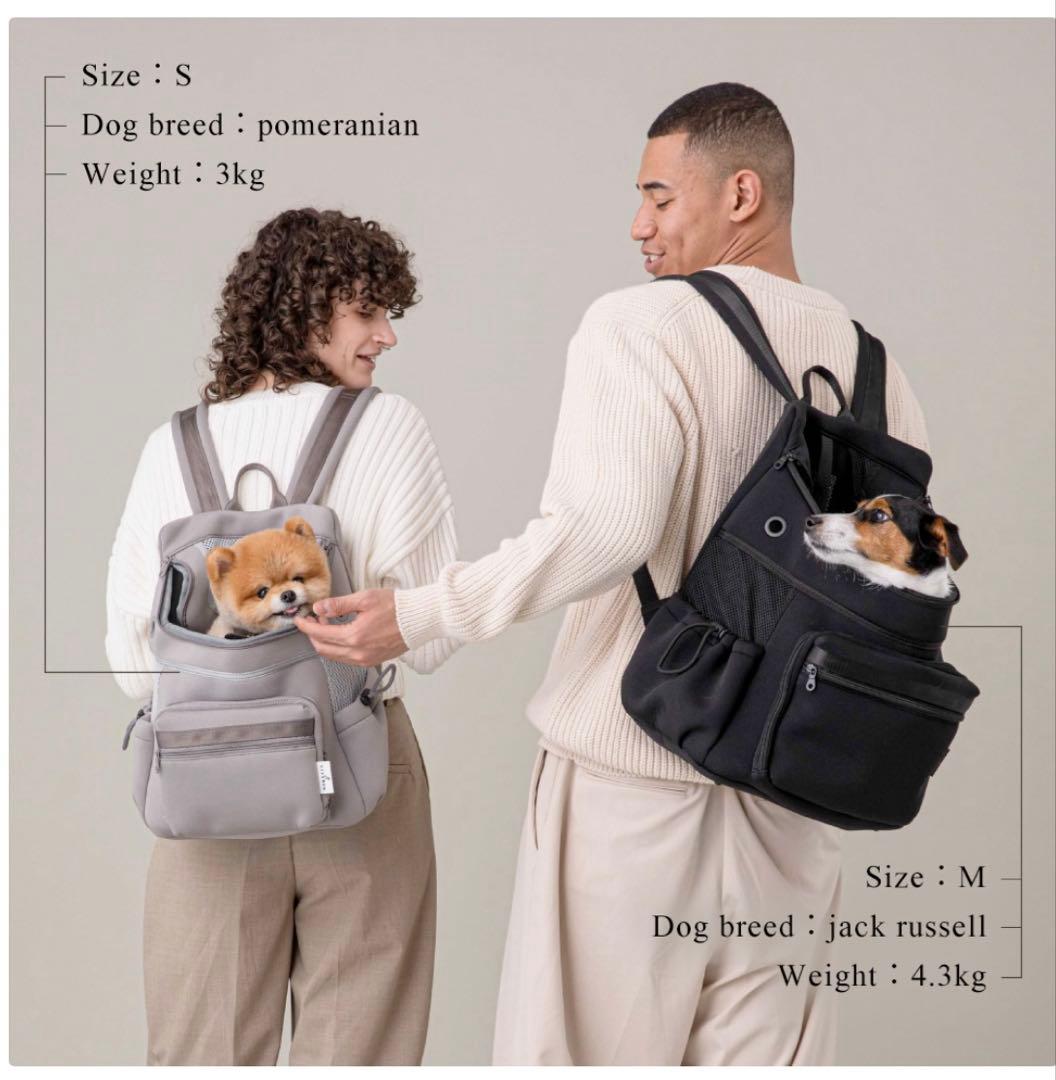 新品　CITYDOG ネオプレーンバックパックキャリー　Rサイズ　ブラウン