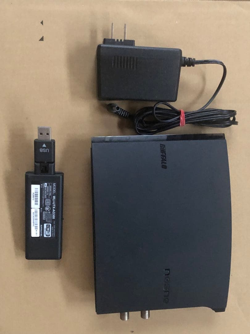 BUFFALO nasne 2T NS-N100 + 無線LANユニット