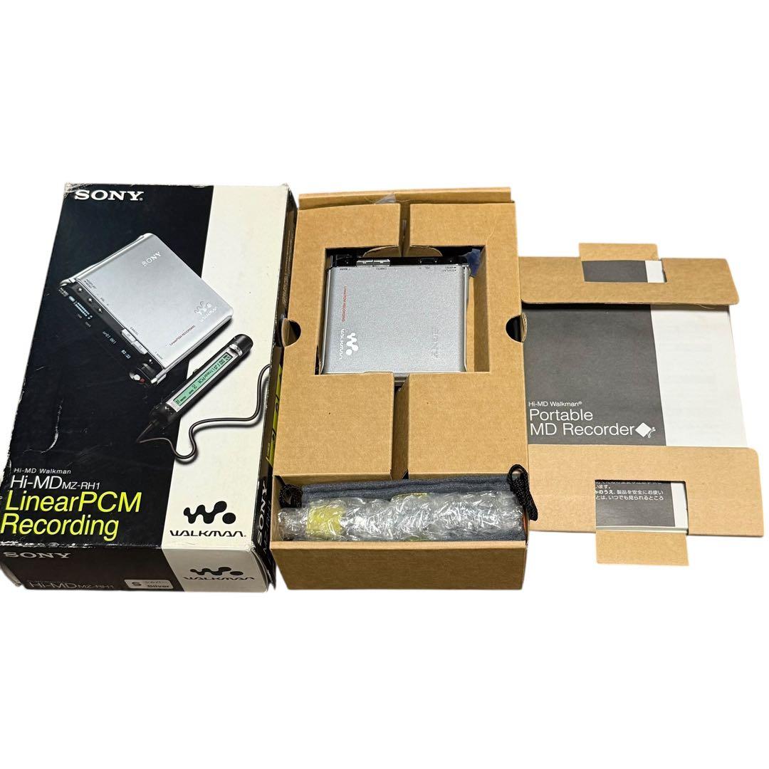 希少 未使用級 SONY Hi-MD MZ-RH1 フルセット 付属品多数