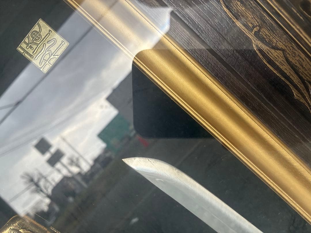 国宝　金彩　梨地螺鈿金装飾剣　レプリカ　コスプレ